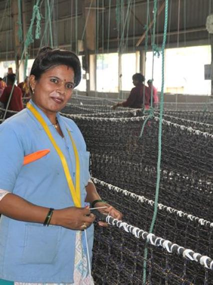 Visita de AQUA a Garware en India