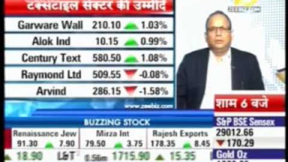 Mr. Shujaul Rehman - President & COO of Garware Wall Ropes Ltd. Interacting with Zee Business